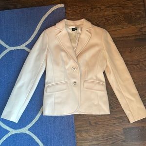 J. Crew Des Ports Ouvier Wool Cream Blazer Size 6